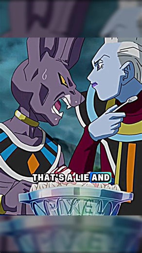 Whis is arguing with Beerus 😂 | #shorts #dragonballsuper #trending