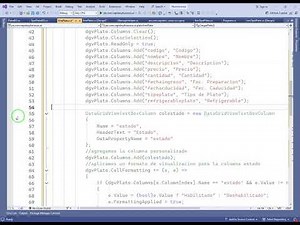 Programming the Dish Listing in .NET with N-Tiers (C# and Custom DataGridView)
