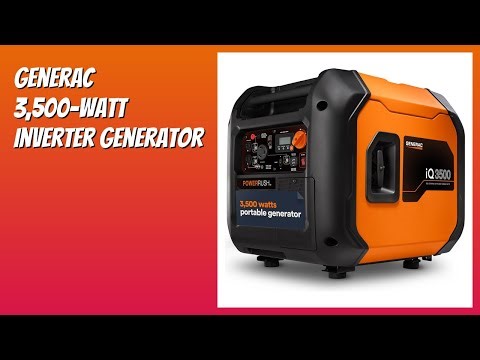 REVIEW (2025): Generac 3,500-Watt Inverter Generator. Features