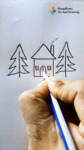 35K views · 265 reactions | Drawing Learning Techniques for Children at the Early Stages #drawing #scenerydrawing | Rongdhonu Art and Drawing | Facebook