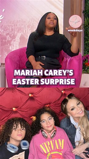 1.5M views · 94K reactions | “Why do you do this to me, mom?” 藍 Mariah Carey’s kids were NOT having it when she hired an Easter bunny to her house, and Sherri Shepherd completely understands them! #sherrishepherd #sherrishowtv #mariahcarey #parenting | Sherri | Facebook