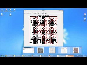 Maze Image Game using Matlab