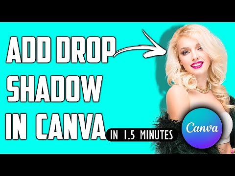 How to Add Shadow in Canva - Canva Drop Shadow