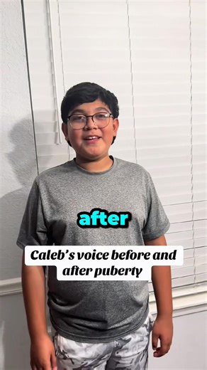 Puberty Voice Evolution 🔊