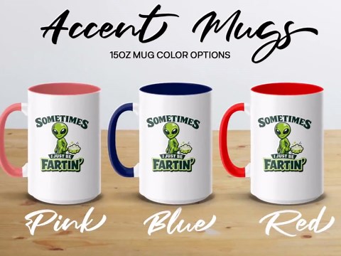 Funny Alien Farting Mug, Sci-fi Humor Coffee Cup, Gag Gift Present - Etsy