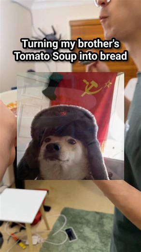 Turning my brother’s Tomato Soup into Bread! 🍞