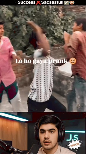 Ho gayaa prank🤣😄👍#funnymemes | Js Reacts