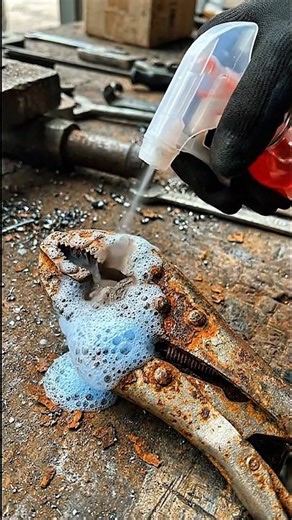 Rust remove in just 1 minute 🧹#rust #rustremoval #satisfying #asmr #shorts