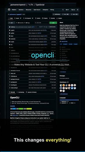 OpenCLI: Every website you use can become a command now
