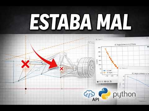 Intenté diseñar una suspensión RC… y estaba completamente equivocado.