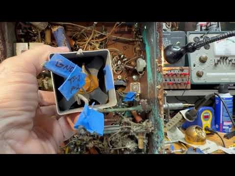 Pt 2 Tube Radio Repair. Finishing the Teardown for Sandblasting