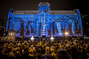 Art on the MART is the largest digital art projection in the world... and an awe-inspiring sight to behold. | Time Out Chicago