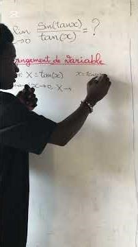 calcul de limite : changement de variable (Baccalauréat)#maths#Bac#education