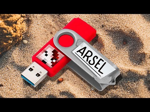 Encontré el USB Prohibido de ARSEL en Minecraft