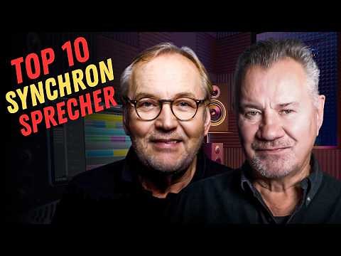 Die 10 besten Synchronsprecher unserer Zeit
