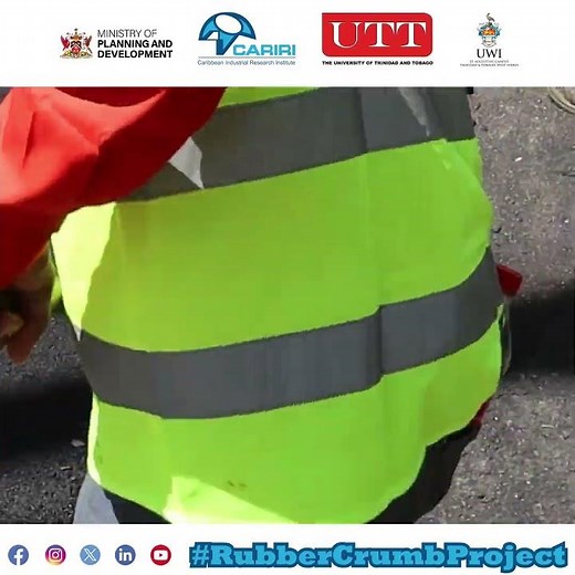 Paving using the Rubberized Asphalt Mix Design - Highlights