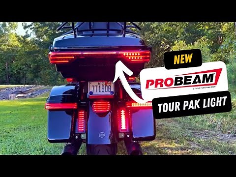 Custom Dynamics® NEW ProBEAM® LED Tour Pak Light for 14-current Harley-Davidson Touring Motorcycles®
