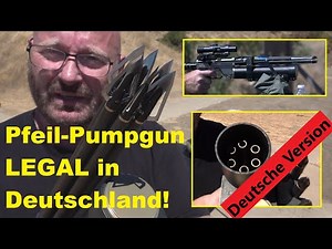 Die Revolution: Legales Pfeilgewehr mit "Gatling"-System!