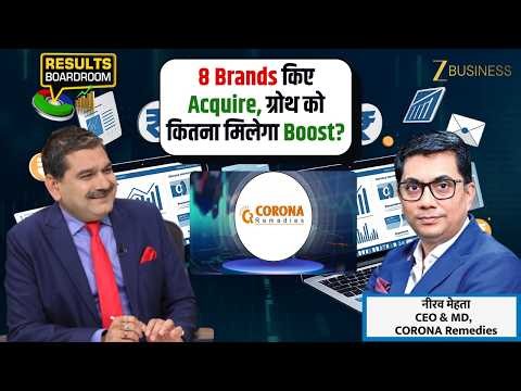 Q1 में शानदार Performance, आगे क्या? CORONA Remedies CEO ने बताया Growth Roadmap