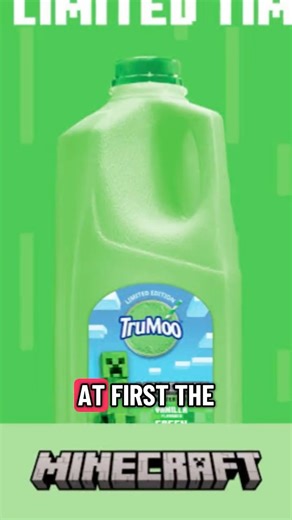 GREEN Minecraft Creeper Milk?? BLUE Fantastic Four Milk??? yeah this needs to STOP #minecraftshorts