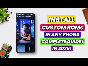 Install Custom ROMs In 2026 Complete Guide! No Root & Pc