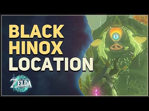 Black Hinox Location Legend of Zelda Tears of the Kingdom