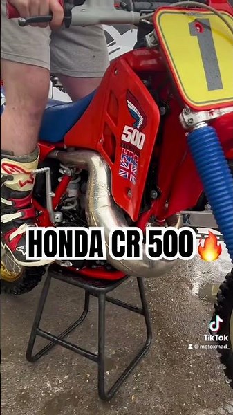 Honda CR 500 2 Stroke!🔥🔥