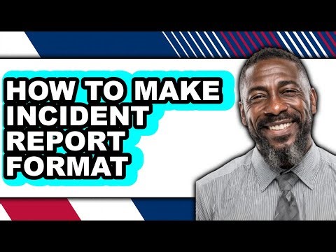 How to Make Incident Report Format (only Way)