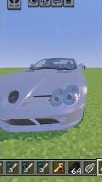 【アドオン紹介】マイクラ 高クオリティのベンツの車 #ゆっくり #マイクラ #アドオン #minecraft #realistic #benz #ベンツ