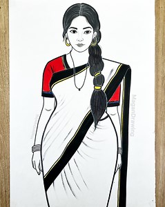 #Drawing #EasyDrawing #GirlDrawing | Magan Drawing