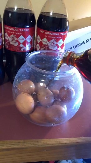 Egg Shell Erosion Experiment with Coca-Cola