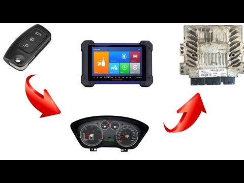 How to program and synchronize the Ford Focus SID 206 ECU with the dashboard
