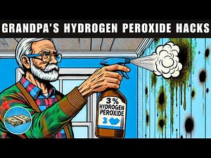 Grandpa's 37 Clever Hydrogen Peroxide Hacks that will BLOW YOUR MIND & MAKE LIFE EASIER!!!