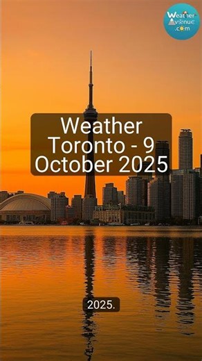 Weather in Toronto today: Sunny (12°C)