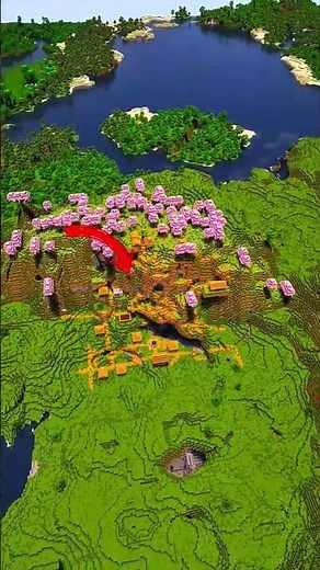Semilla ÉPICA en Minecraft 🤯 #minecraft #shorts