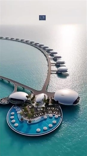 Futuristic Mirror Villas in the Red Sea | Shebara Resort