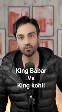 Real King Virat Kohli vs. Plastic King Babar Azam CBA Arsalan Naseer #viratkohli #babarazam #cricket