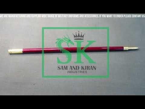 Drill Canes Ceremonial Swagger Sticks for Personal Defense, military cane stick .