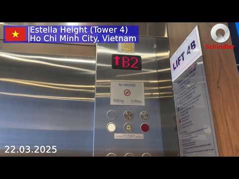 (BUSTED) Schindler 7000 Elevators - Estella Heights (Tower 4), HCMC, VN