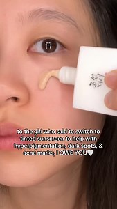 Tried using tinted sunscreen, and now I can’t wear any other sunscreen ⁠ Code MILKY12 - 12% off on orders over USD39 #yesstyle #TintedSunscreen #Barefaced #DarkSpots #Hyperpigmentation #SkincareHack #acnemarks #acnemarksremoval #acnehyperpigmentation #acnespottreatment #beautyofjoseon #koreanskincare #koreansunscreen #tintedspf #nomakeupmakeup | MilkyDew