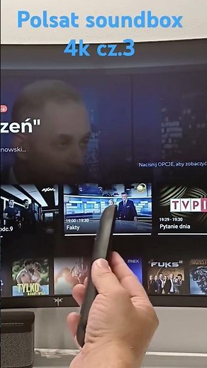 Dekoder polsat soundbox 4K - recenzja / test cz.3 - obsługa i oprogramowanie dekodera