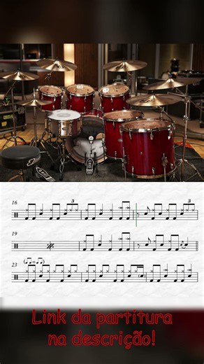 Carry On Wayward Son Kansas #drums #drummer #musica #rock #groove #bateria #partitura #baterista