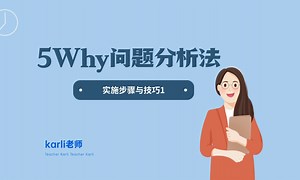 3*5Why问题分析法之 5Why分析法的实施步骤与技巧1