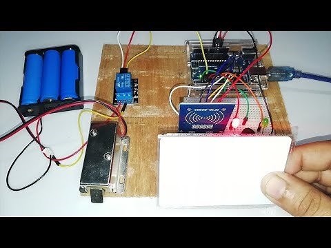 RFID Based Solenoid Door Lock using Arduino