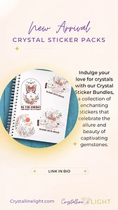  Spark Your Journey with Our Crystal Sticker Bundles!  ✨ Embrace...