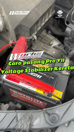 🚗 ProV II Dynamic Voltage Stabilizer – Works Engineering (For Cars) 🚗 Naikkan prestasi sistem elektrik kereta anda ke tahap lebih efisien, responsif & stabil ⚡ ProV II Dynamic Voltage Stabilizer dari Works Engineering menggunakan teknologi supercapacitor canggih untuk menstabilkan voltan dan mengoptimumkan penghantaran kuasa elektrik — menjadikan pemanduan lebih lancar dan menyeronokkan. ✨ Kelebihan Utama: ✔️ Start enjin lebih pantas & kuat – kurangkan beban pada bateri dan starter ✔️ Respons 