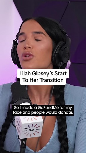 @lilah shares to story of her transition journey #transitioning #transwoman #lilahgibney #morganbcohen #podcastclips