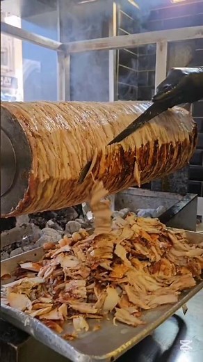 Turkish Chicken Shawarma 🤤🔥| Juicy, Crispy & Irresistible#Shawarma#TurkishFood#StreetFood#DonerKebab