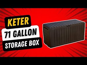 Keter 71 Gallon Storage Box Review
