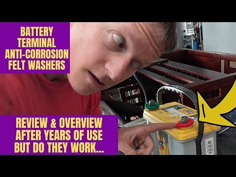 Battery Terminal Anti-Corrosion Felt Washers & Do They Work